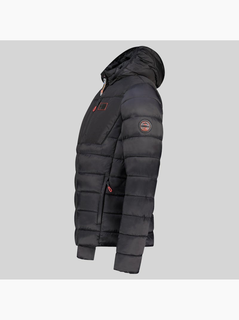 Jas met capuchon batilo – geographical norway Zwart - Kiabi