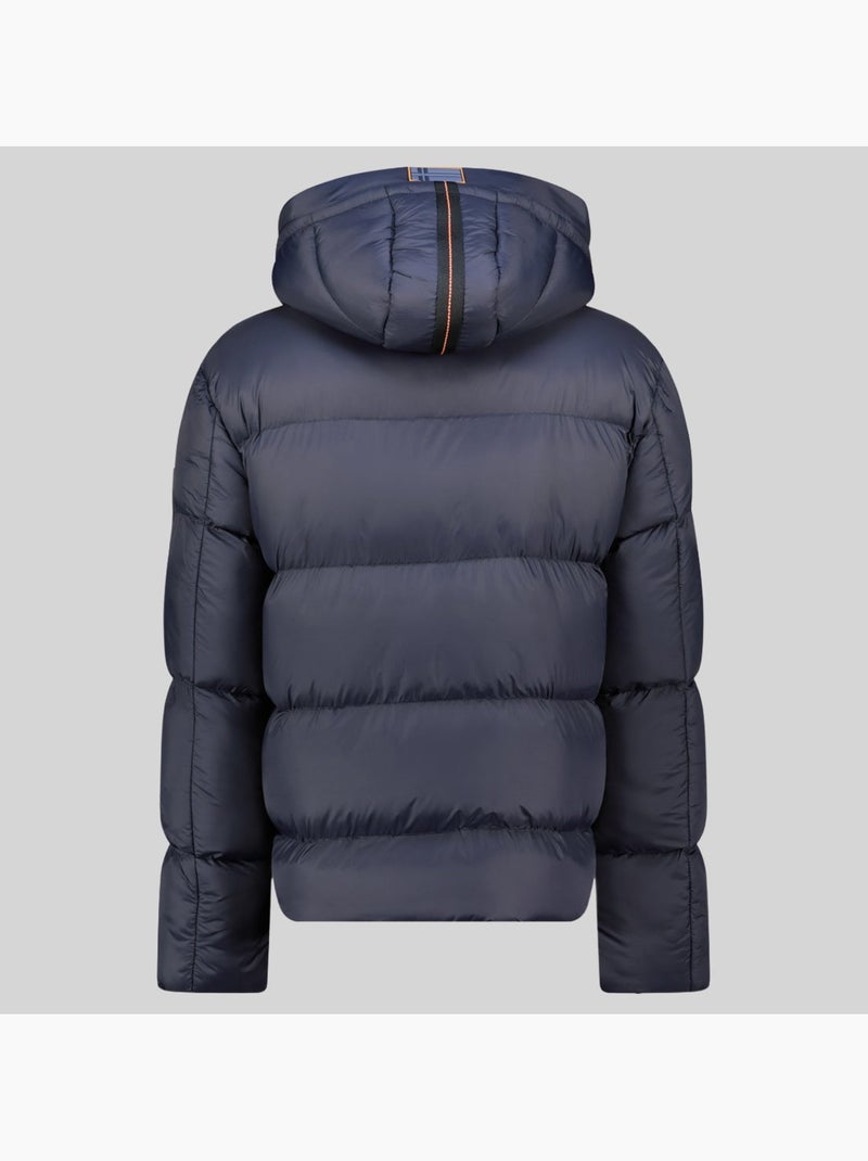 Jas met capuchon bodir – geographical norway Marineblauw - Kiabi