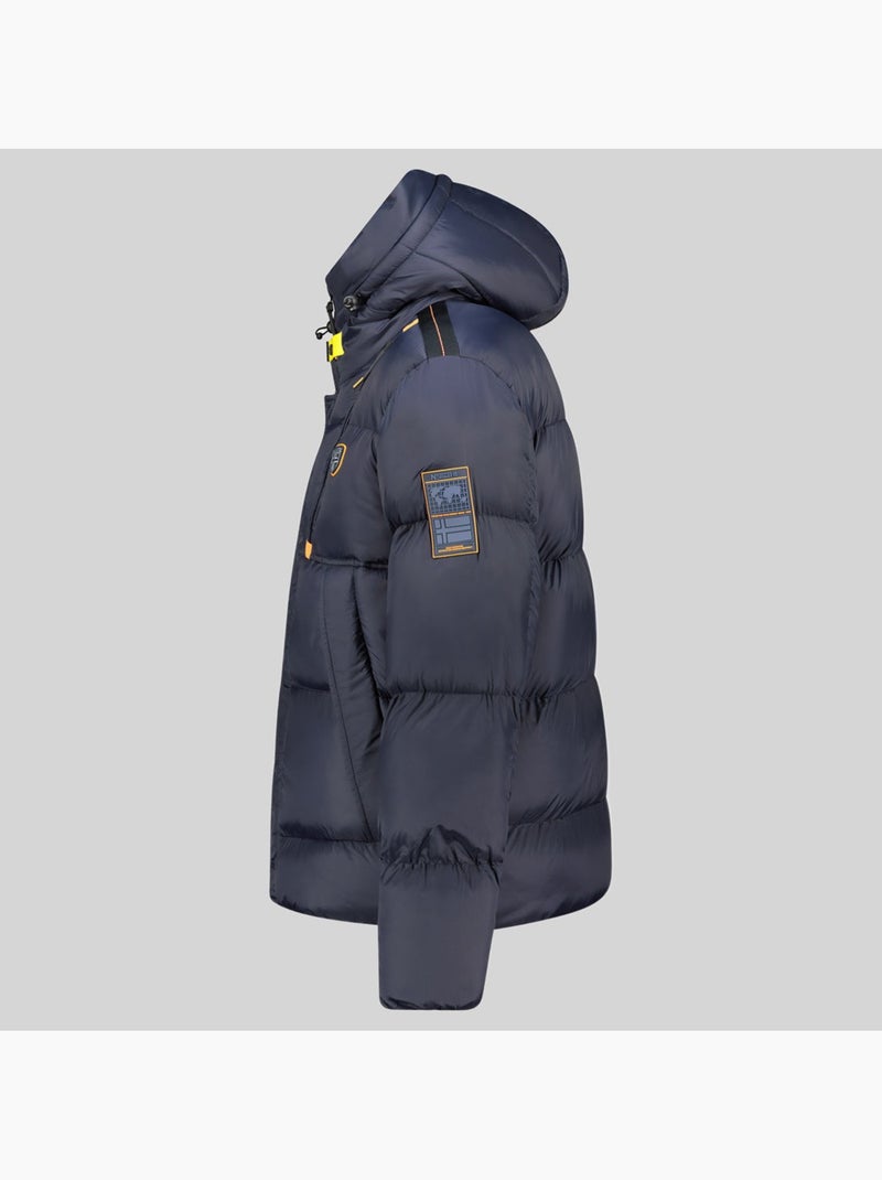Jas met capuchon bodir – geographical norway Marineblauw - Kiabi