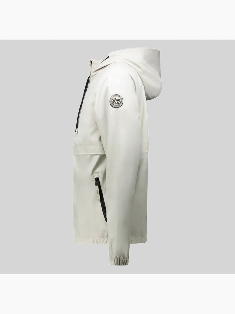 Jas met capuchon doulieu – geographical norway Gebroken wit - Kiabi