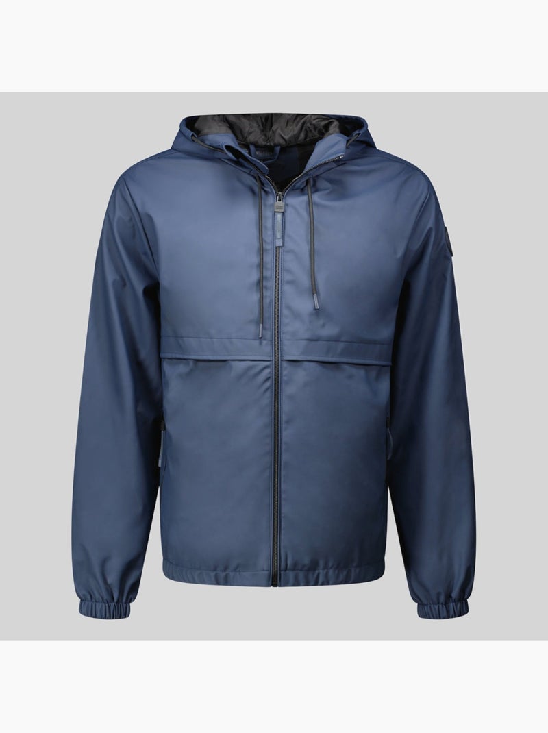 Jas met capuchon doulieu – geographical norway Marineblauw - Kiabi