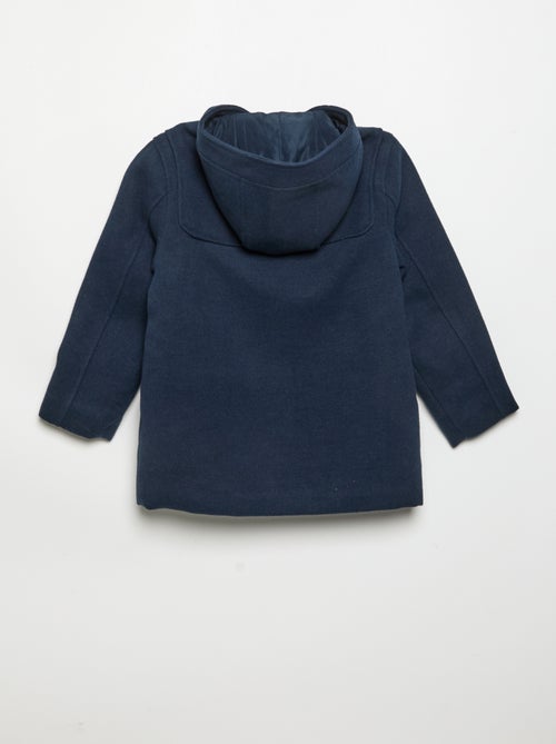 Jas met capuchon en brandebourgs - Kiabi