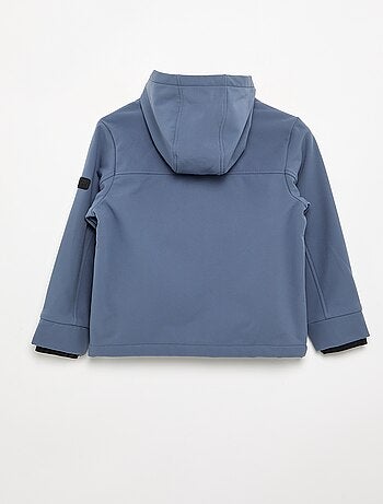 Jas met capuchon gevoerd met microfleece