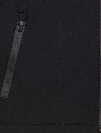 Jas met capuchon gevoerd met microfleece