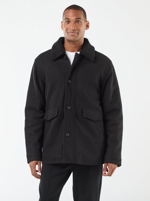 Jas met woleffect - Kiabi