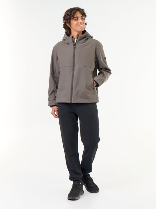 Jas van neopreen met capuchon en microfleece voering - Kiabi