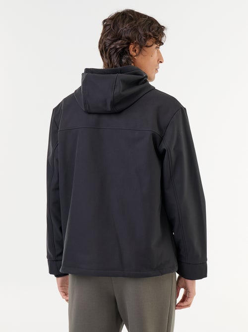 Jas van neopreen met capuchon en microfleece voering - Kiabi