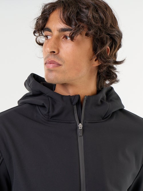 Jas van neopreen met capuchon en microfleece voering - Kiabi