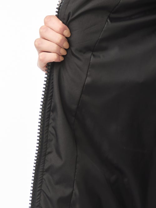 JDY | Lang, effen donsjack met capuchon - Kiabi