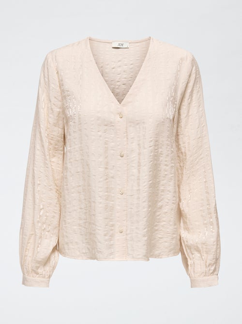 JDY-top met V-hals - Kiabi