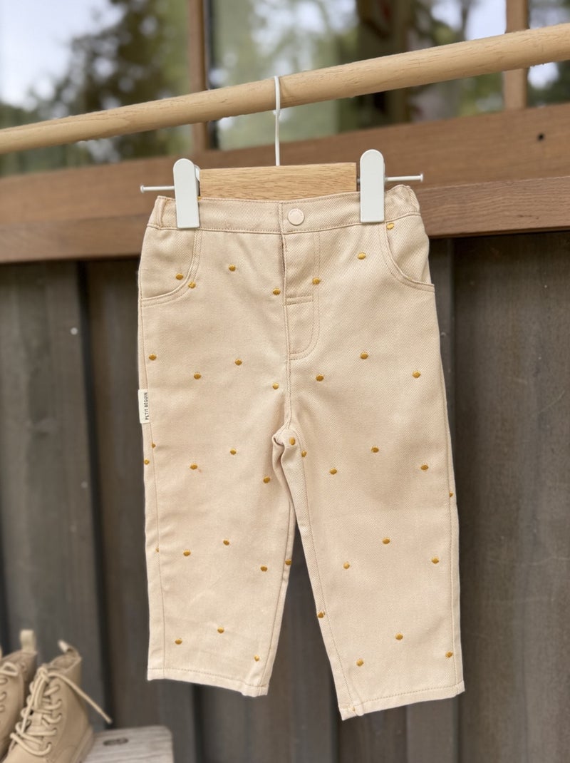 Jean als kind Swan Ecru - Kiabi