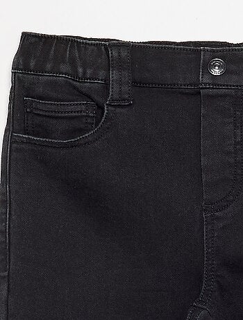 Jean avec ceinture ajustable - collection facile à enfiler
