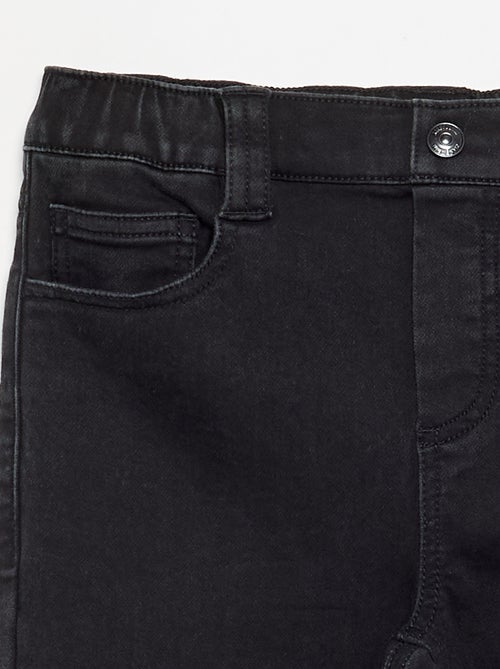 Jean avec ceinture ajustable - collection facile à enfiler - Kiabi