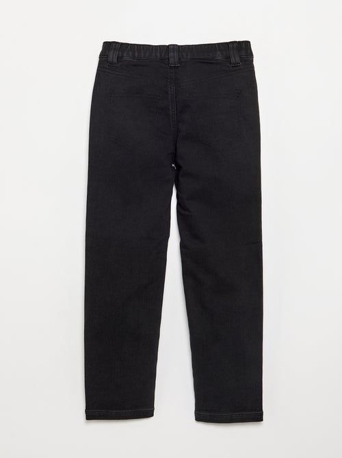 Jean avec ceinture ajustable - collection facile à enfiler - Kiabi