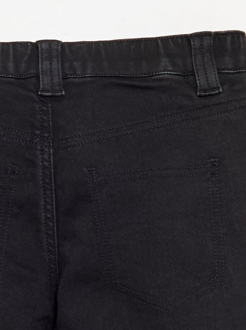 Jean avec ceinture ajustable - collection facile à enfiler - Kiabi