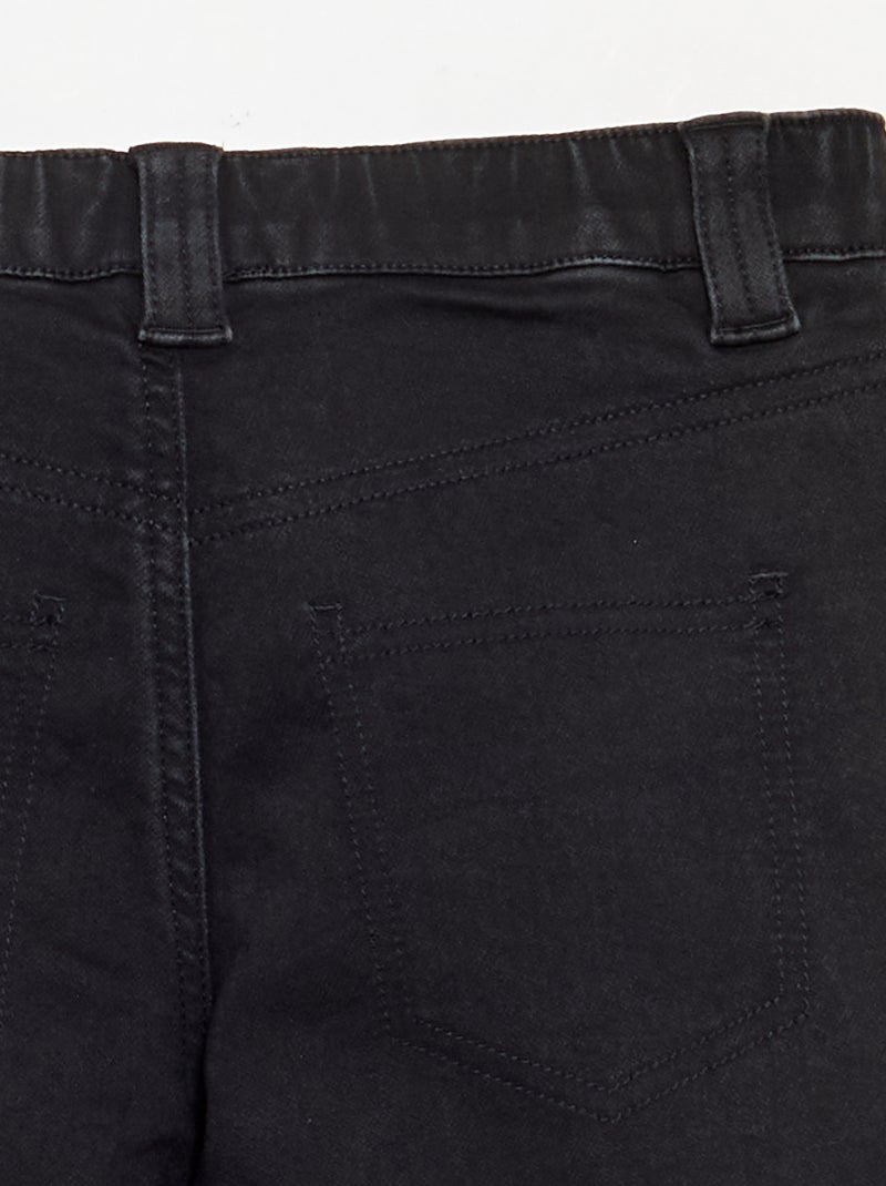 Jean avec ceinture ajustable - collection facile à enfiler Gris - Kiabi