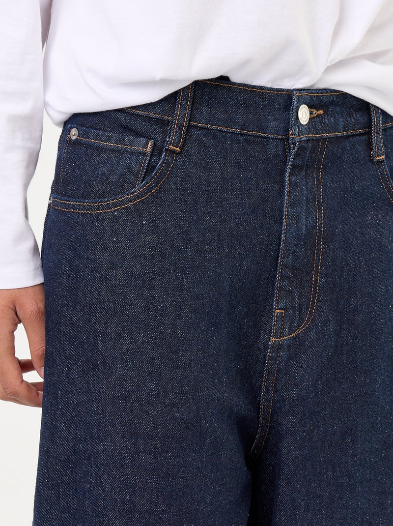 Jean baggy / coupe large Bleu - Kiabi