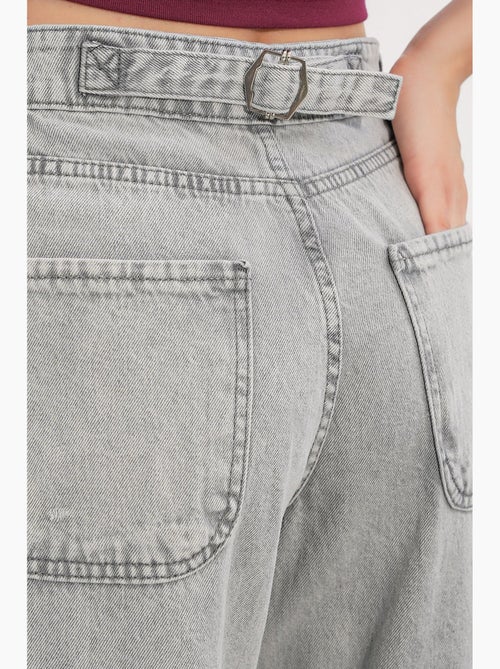 Jean baggy taille haute bdart - Kiabi Jean baggy taille haute bdart - Kiabi