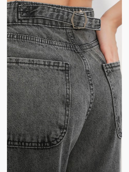 Jean baggy taille haute bdart - Kiabi Jean baggy taille haute bdart - Kiabi