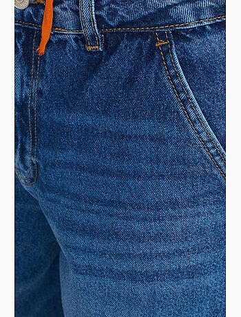 Jean ballon taille haute dilvin