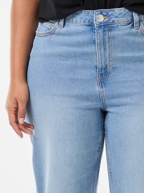 Jean bootcut avec bords à cru - Kiabi