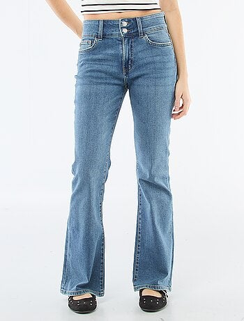 Jean bootcut taille basse