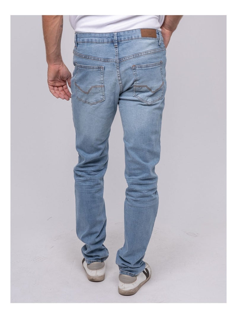 Jean coupe ajustée spokyno Bleu clair - Kiabi
