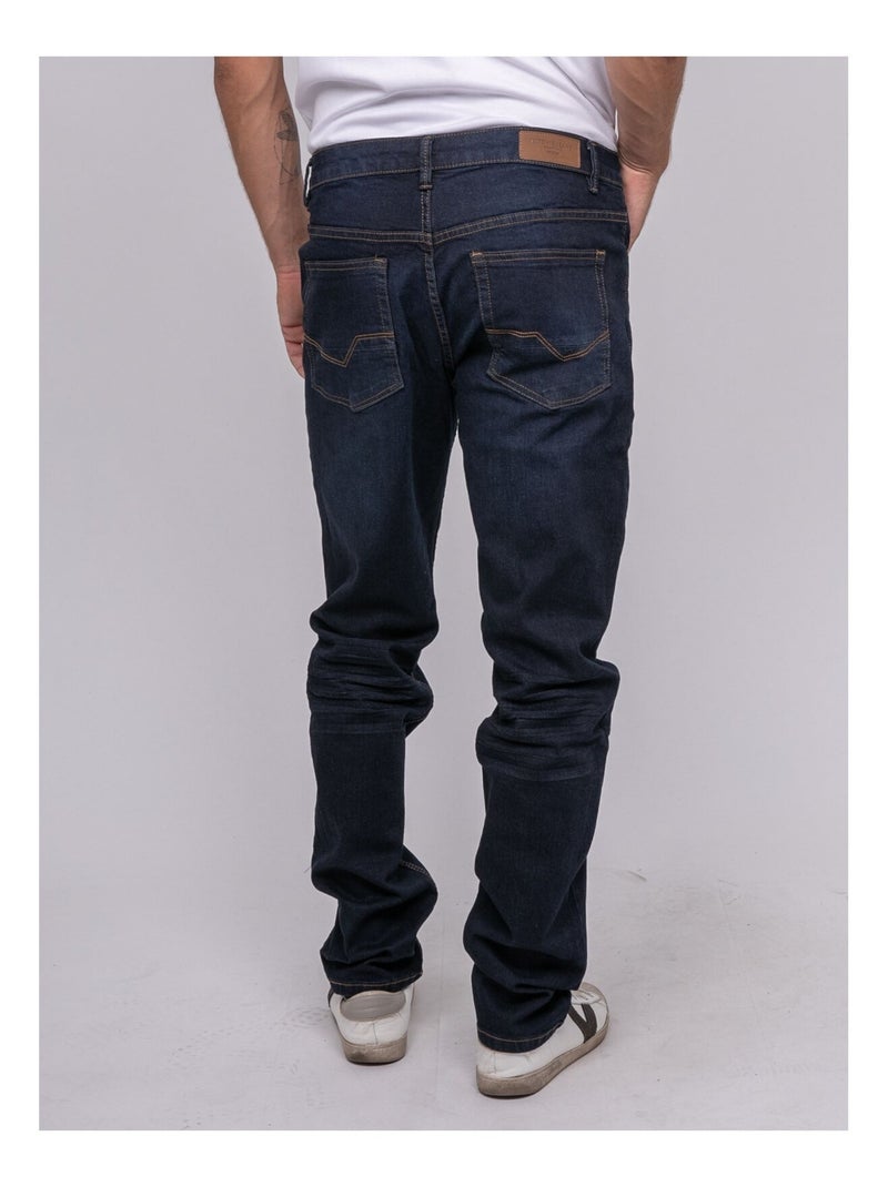 Jean coupe ajustée spokyno Bleu foncé - Kiabi