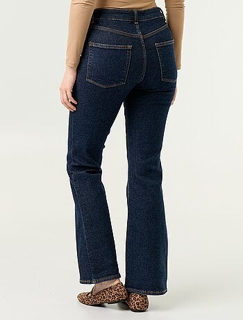 Jean coupe flare/bootcut à taille haute