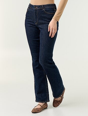 Jean coupe flare/bootcut à taille haute