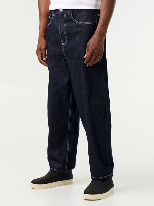 Jean coupe large 5 poches - Kiabi Jean coupe large 5 poches - Kiabi