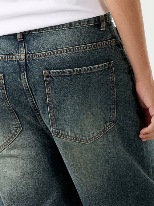 Jean coupe large 5 poches - Kiabi Jean coupe large 5 poches - Kiabi