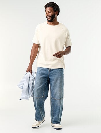 Jean coupe large / Loose fit à 5 poches