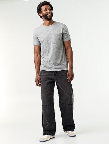 Jean coupe large / Loose fit à 5 poches