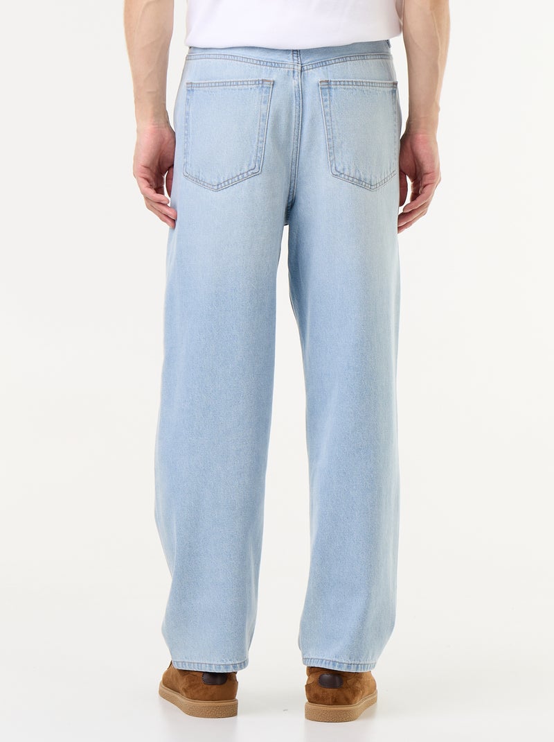 Jean coupe large / relaxed fit Bleu - Kiabi
