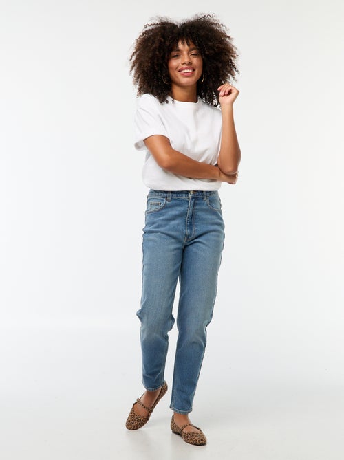 Jean coupe mom - L28 - Kiabi