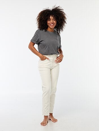 Jean coupe mom - L30