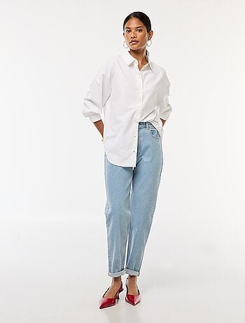 Jean coupe mom - L30