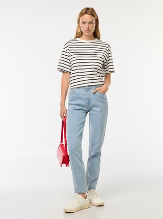 Jean coupe mom - L32