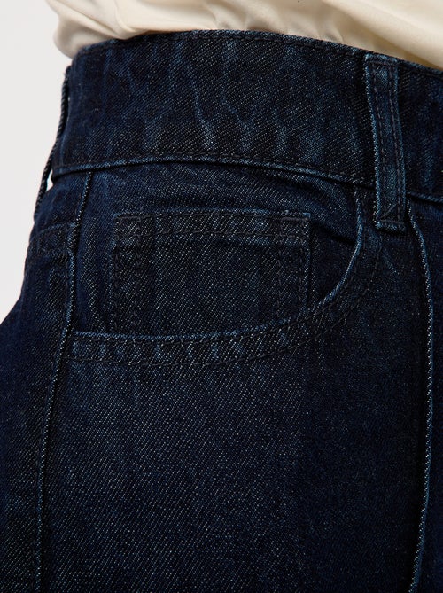 Jean coupe wide leg à 5 poches - Kiabi