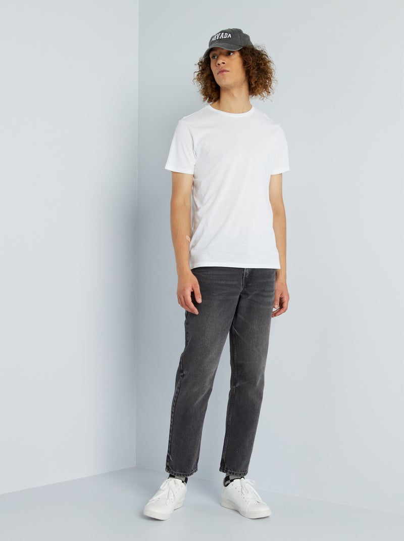 Jean denim stretch Noir - Kiabi