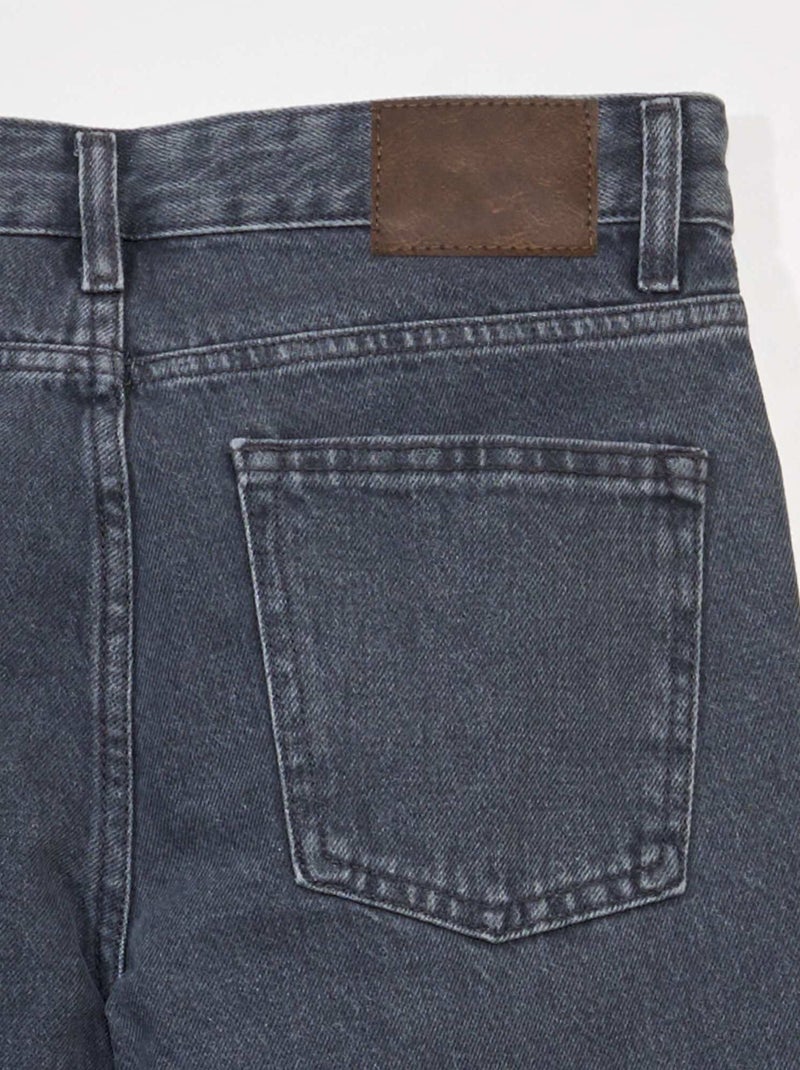 Jean droit - L34 Gris - Kiabi