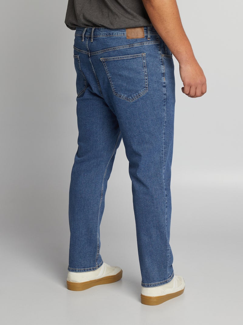 Jean droit à 5 poches - L34 Stone - Kiabi