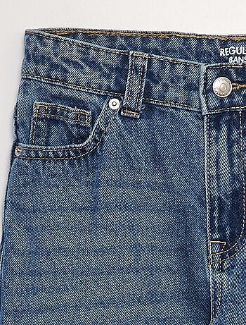 Jean droit à 5 poches