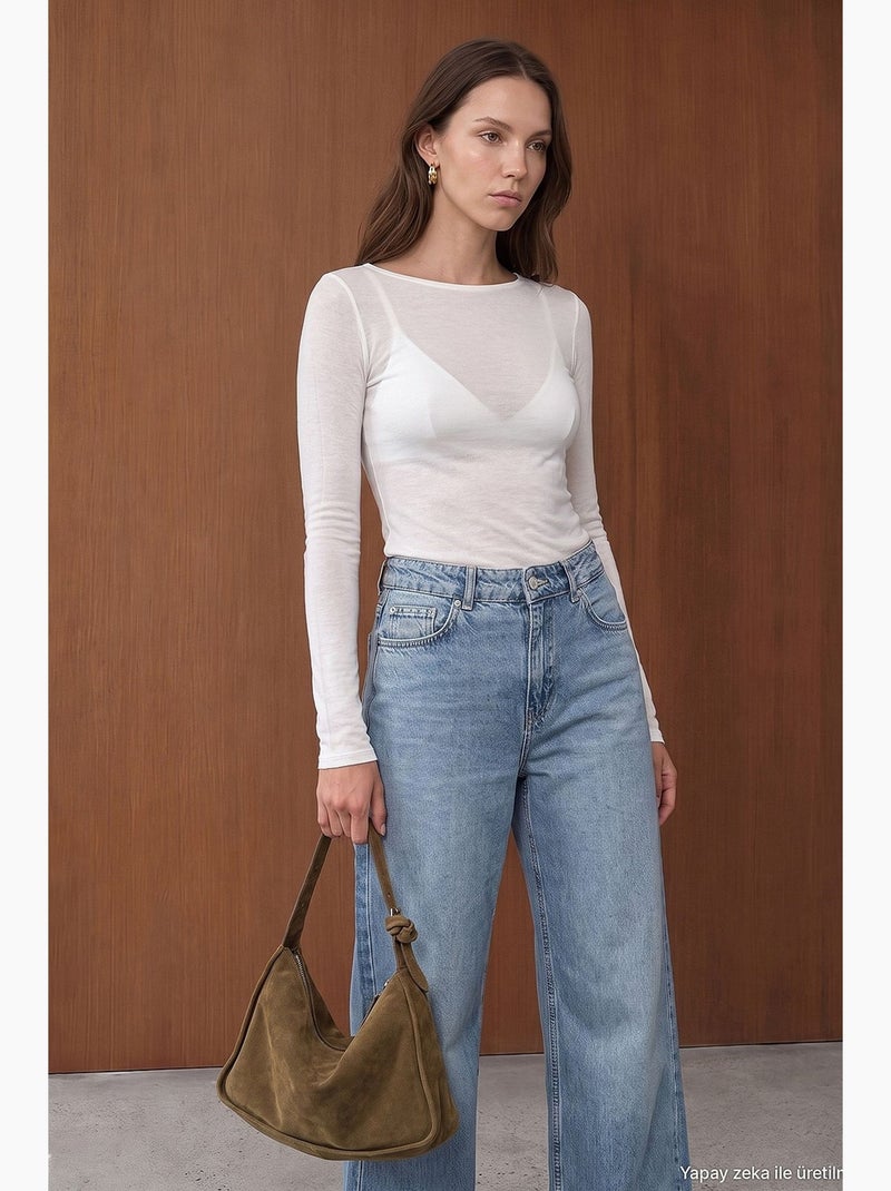 Jean droit femme dilvin Bleu clair - Kiabi