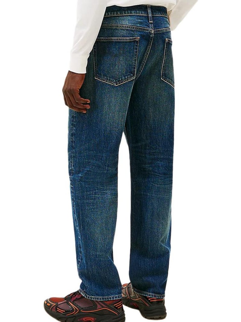 Jean Droit Homme Tommy Hilfiger Bleu - Kiabi