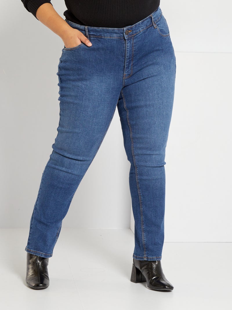 Jean en denim stretch bleu - Kiabi