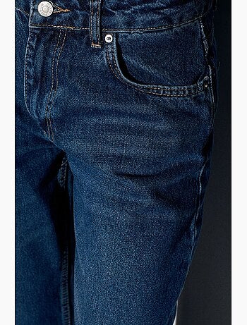Jean femme à taille basse et jambe large dilvin