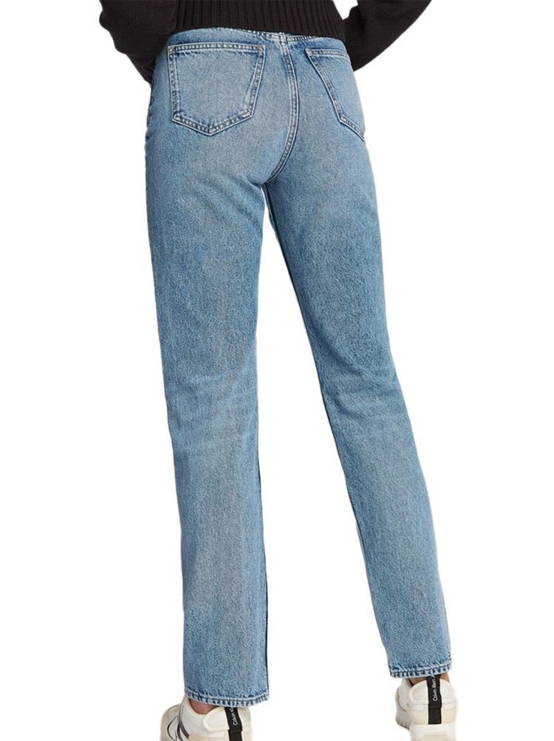 Jean Femme Calvin Klein Jeans Bleu - Kiabi