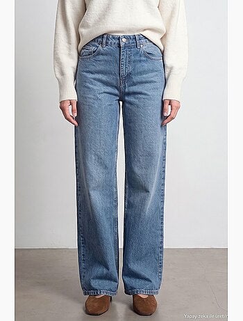 Jean femme coupe droite dilvin